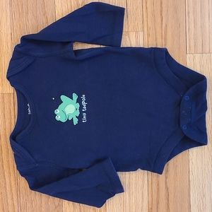 Baby Gap froggy body suit; size 6-12mo